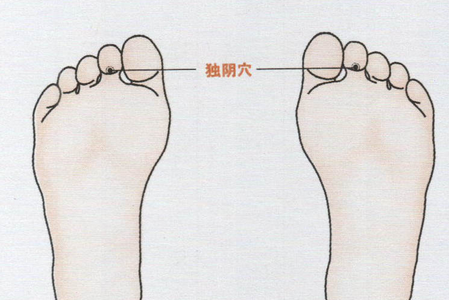 中醫(yī)教你按摩經(jīng)外奇穴 —— 獨陰穴,治療心絞痛,胃痛 按摩獨陰穴