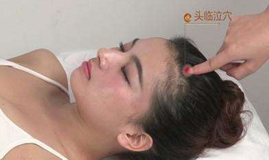 頭臨泣穴